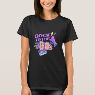 '80s Theme Party Back to the 80's Fancy Dress Cost T-shirt