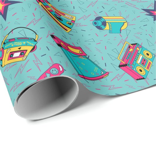 80s Thleed Wrapping Paper Cadeaupapier (Rol Hoek)