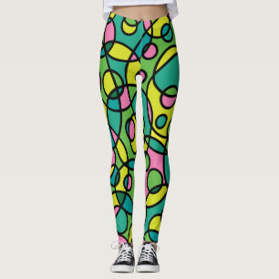 80's Throwback Retro-Leggings Leggings