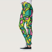 80's Throwback Retro-Leggings Leggings (Links)