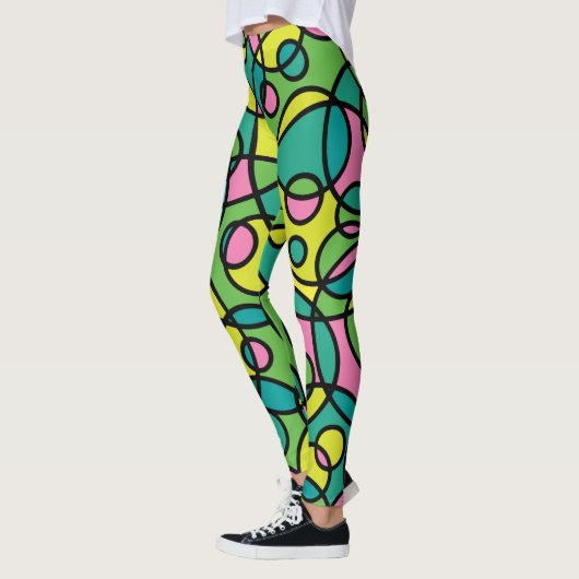 80's Throwback Retro-Leggings Leggings (Links)