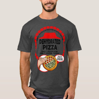 80s Tijdreis Retro Scifi Futuristische Pizza T-shirt