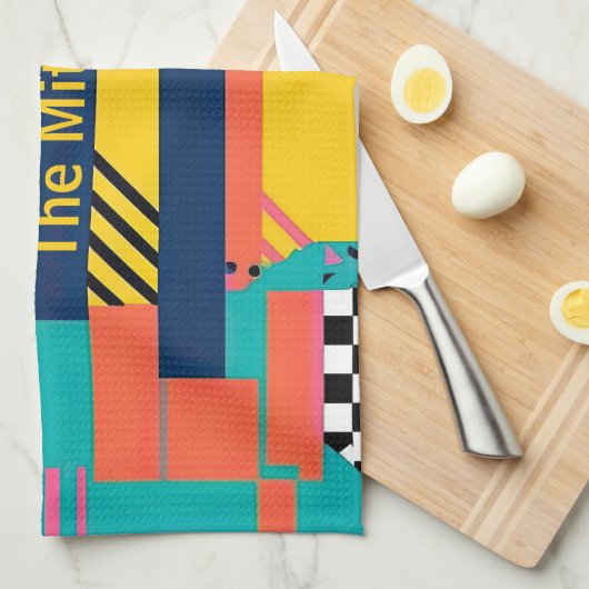 80s Trendy Theedoek (Quarter Fold)