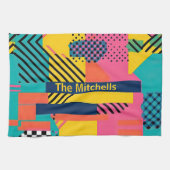 80s Trendy Theedoek (Horizontaal)