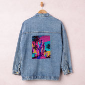80s Vaporwave Venus Vibes T-shirt Denim Jacket (Hangar)