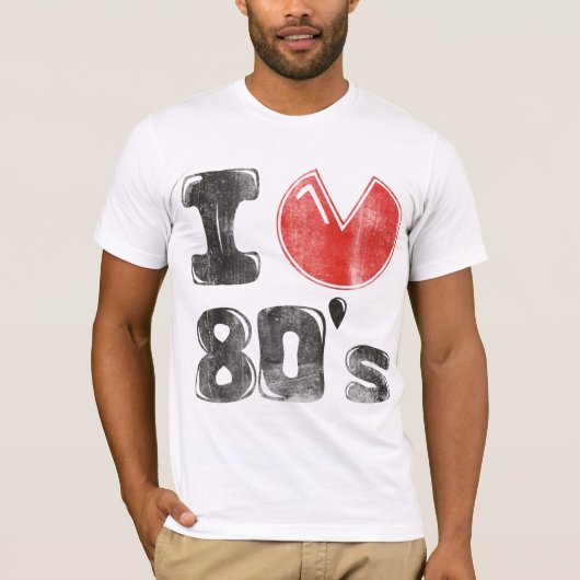 80's verhit t-shirt (Voorkant)