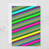 80s verjaardagsuitnodiging kaart (Achterkant)