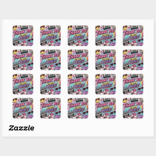 80s Vibe Sticker (Vel)