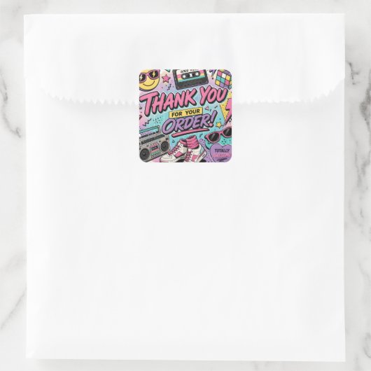 80s Vibe Sticker (Tas)