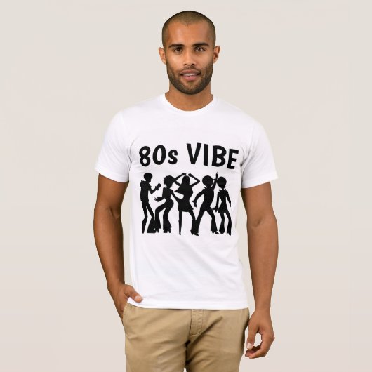 80s VIBE T-shirts (Voorkant volledig)