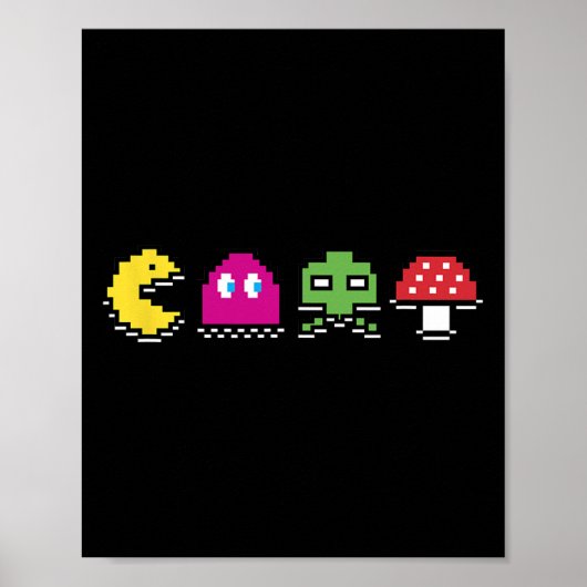 80s Video Game Arcade - Arcade Room 80s 90 Poster (Voorkant)