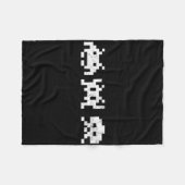80s Video Game  Retro Arcade Nostalgia Game Fleece Deken (Voorkant (Horizontaal))