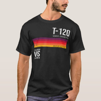 80s videocassette tape VHS T-Shirt