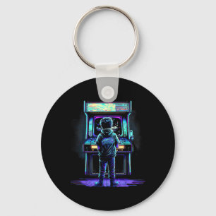 80s videogame Retro Arcade 3 Sleutelhanger