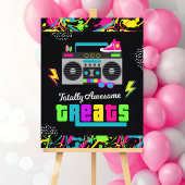 80s Volledig Geweldige Vertrouwdag van het Teken v Poster