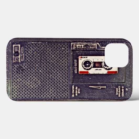 80's walkman Case-Mate iPhone case (Achterkant (horizontaal))