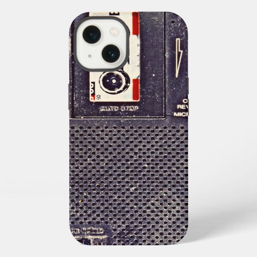 80's walkman iPhone hoesje (Achterkant)