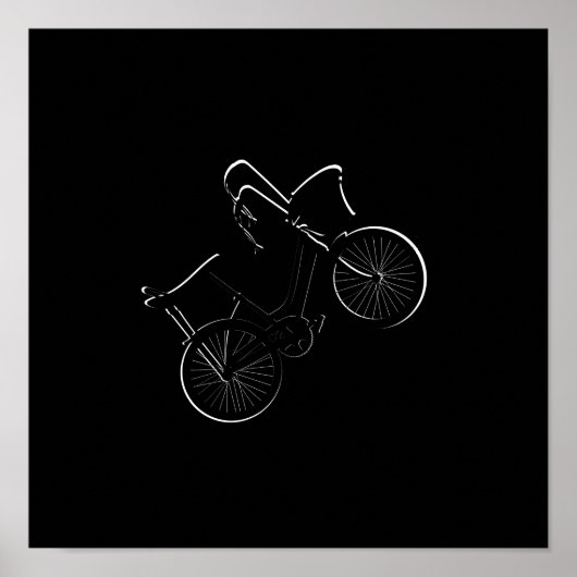 80's Wheelie Poster (Voorkant)