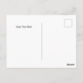 80's Wheelie (Wit) Gevouwen Wenskaart Briefkaart (Achterkant)