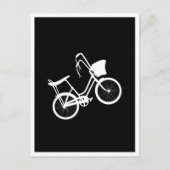 80's Wheelie (Wit) Gevouwen Wenskaart Briefkaart (Voorkant)