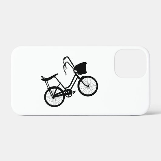 80's Wheelie (Zwart) Case-Mate iPhone Case (Achterkant (horizontaal))