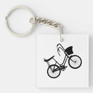 80's Wheelie (Zwart) Sleutelhanger