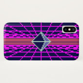 '80s Zone Hoesje-Mate iPhone Case Case' (Achterkant (horizontaal))
