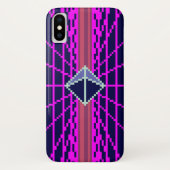 '80s Zone Hoesje-Mate iPhone Case Case' (Achterkant)