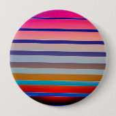 80's Zonsondergang Ronde Button 4,0 Cm (Voorkant)