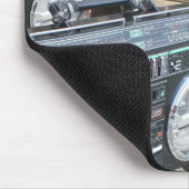 80s  zoomdoos Boombox Retro Love Muismat (Hoek)