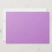 80ste aangepaste foto paars en zwart kaart (Achterkant)