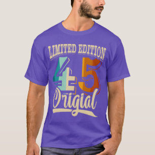 80ste verjaardag 1945 Limited Edition 80 Jaar cade T-shirt