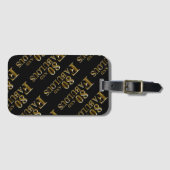 80ste verjaardag  bagagelabel (Voorkant (horizontaal))