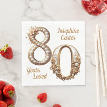 80ste verjaardag Elegant Feest