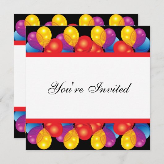 80ste verjaardag feest | DIY-tekst Kaart (Voorkant / Achterkant)