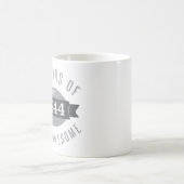 80ste verjaardag Geweldige 1944 Koffiemok (Center)