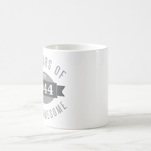 80ste verjaardag Geweldige 1944 Koffiemok (Center)