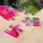 80ste verjaardag Granny. Legpuzzel (Zijkant)