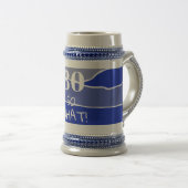 80ste verjaardag Grappig Bierpul (Voorkant rechts)