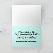 80ste verjaardag Kaart - Ballonnen en wensen / Ied (Binnen)