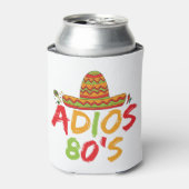 80ste verjaardag Mexicaanse Partij Cinco de Mayo F Blikjeskoeler (Blikje Voorkant)