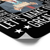 80ste verjaardag ontwerp - Grappig Trump citaat Ve Poster (Hoek)