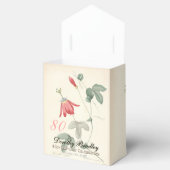 80ste verjaardag Passiflora Custom Dank u Favor B Bedankdoosjes (Geopend)