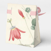 80ste verjaardag Passiflora Custom Dank u Favor B Bedankdoosjes (Achterkant)