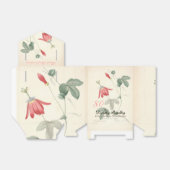 80ste verjaardag Passiflora Custom Dank u Favor B Bedankdoosjes (Uitgevouwen)