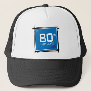 80ste verjaardag pet
