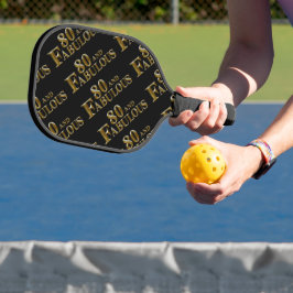 80ste verjaardag  pickleball paddle