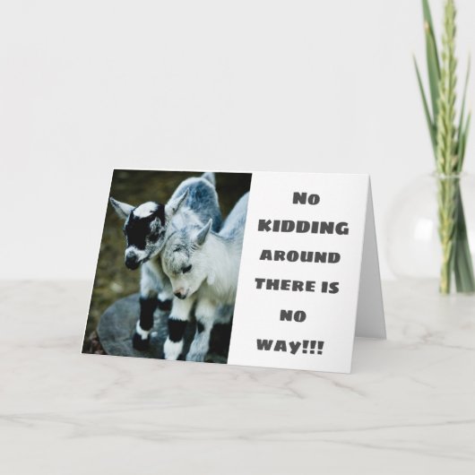 **80ste** VERJAARDAG WENST EEN "JONG KIND" Kaart (Voorkant)