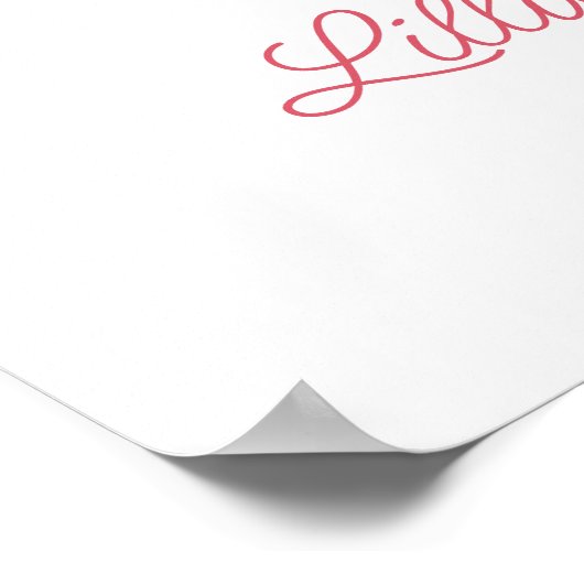 80ste verjaardagsfeestje Bloemen Goud Nummer 80 We Poster (Hoek)