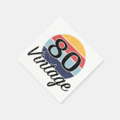  80ste zondag van de geboorte servet (Hoek)